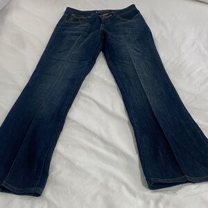 Size 2P Medium Rise Bootcut Jeans by Saltworks NYC Denim Dressy or Casual